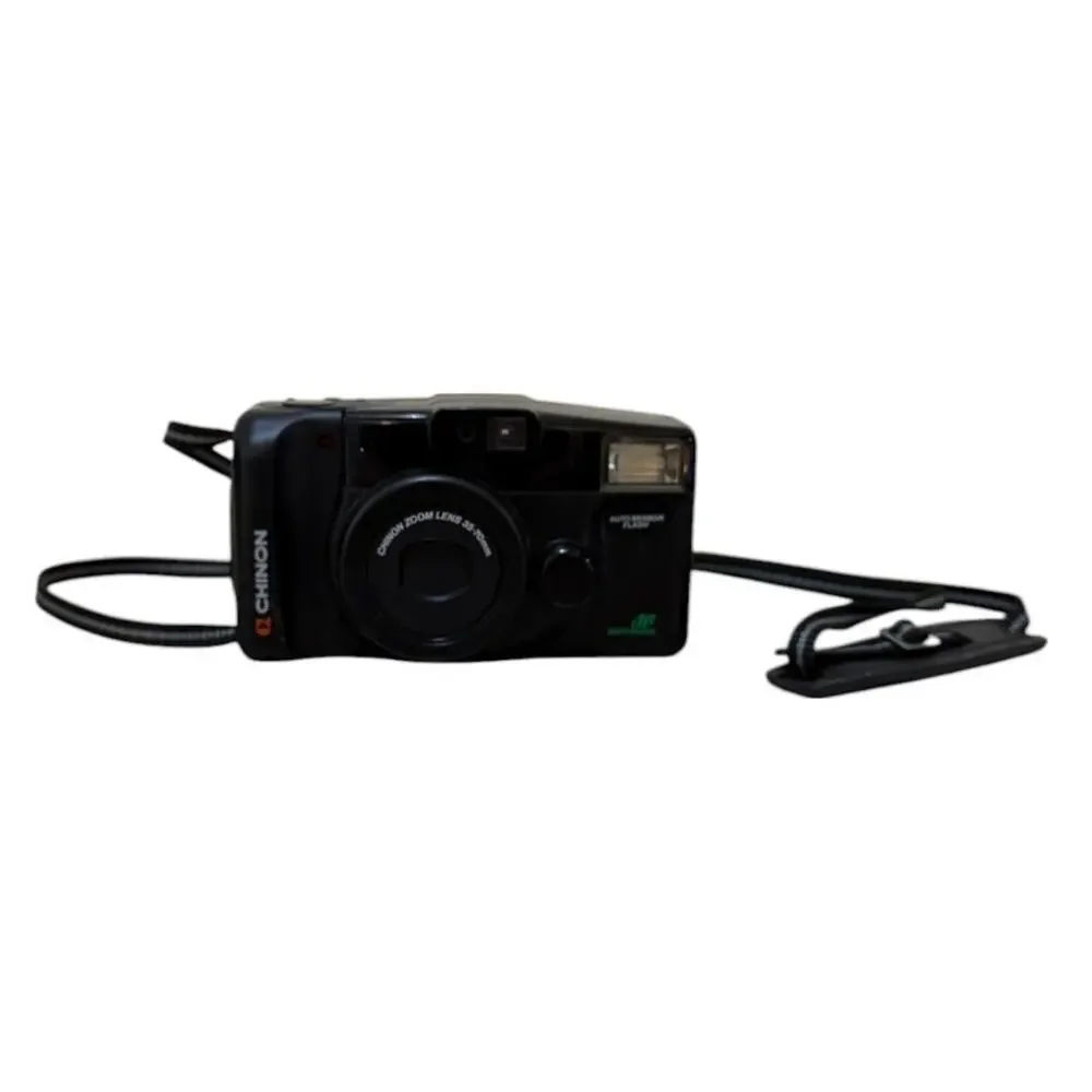 Chinon Camera Auto 357Z Zoom Lens 35-70 MM Film Dx Senor‎ Flash Not Tested